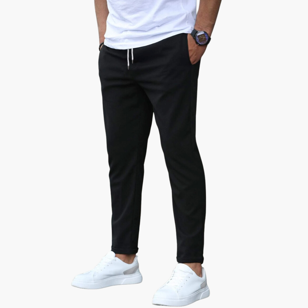 OLIVER|Modern stretch trousers for men