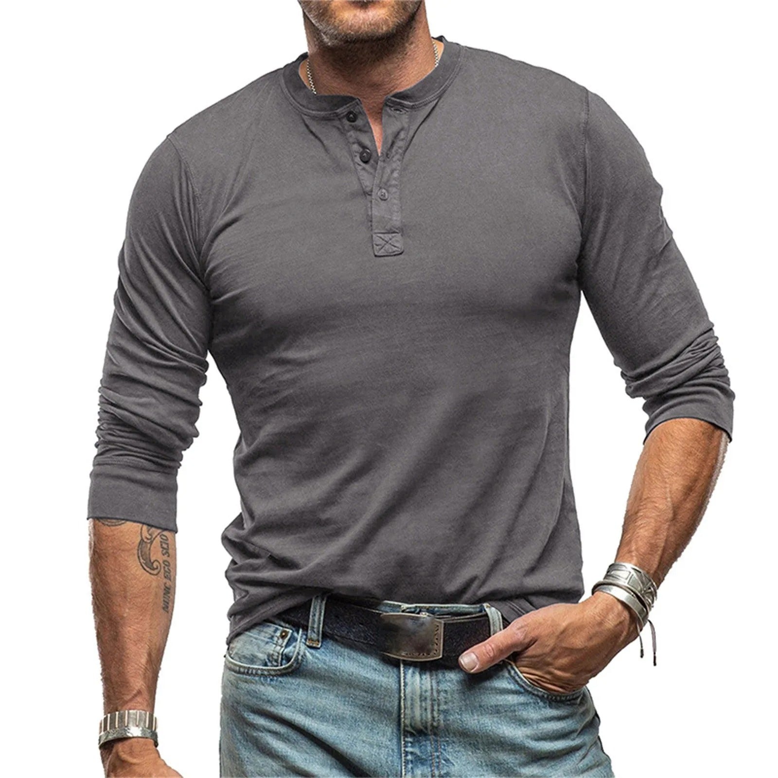 LEO｜Vintage Long-Sleeved Shirt