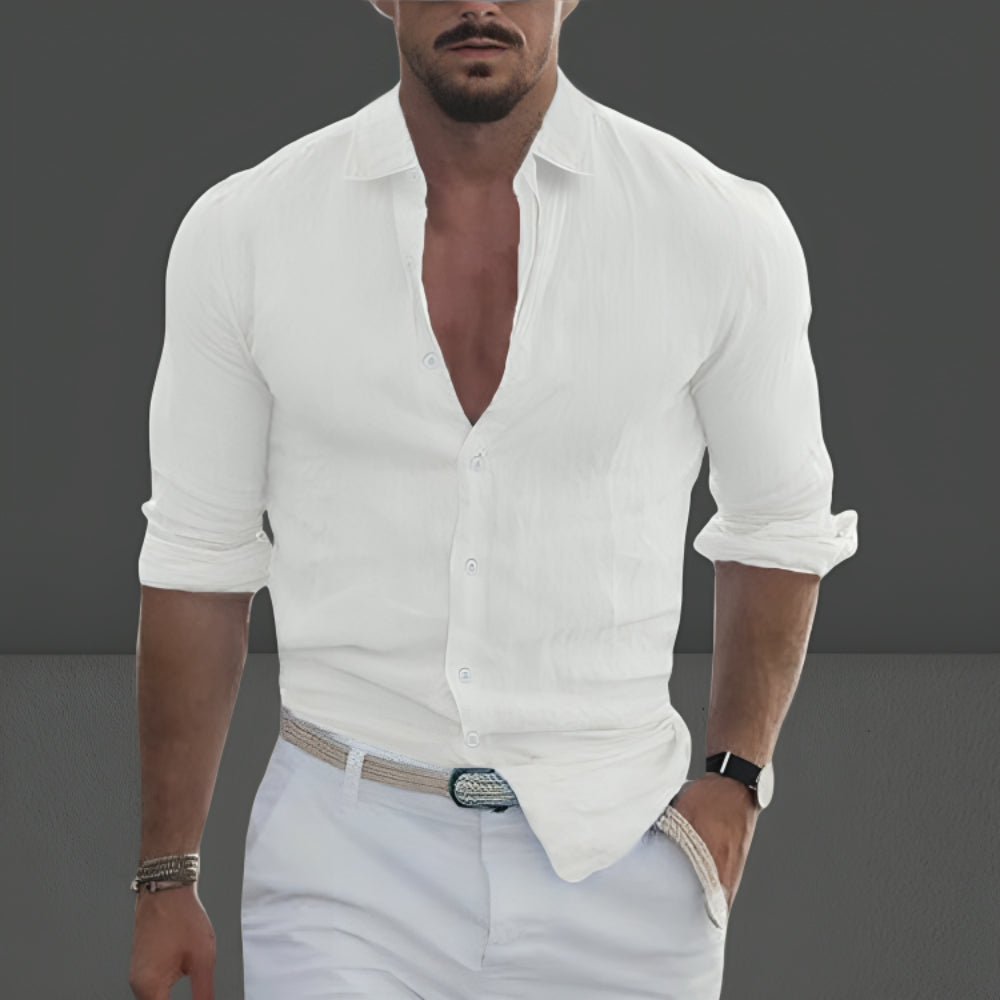 Patrick｜Lightweight long-sleeved shirt