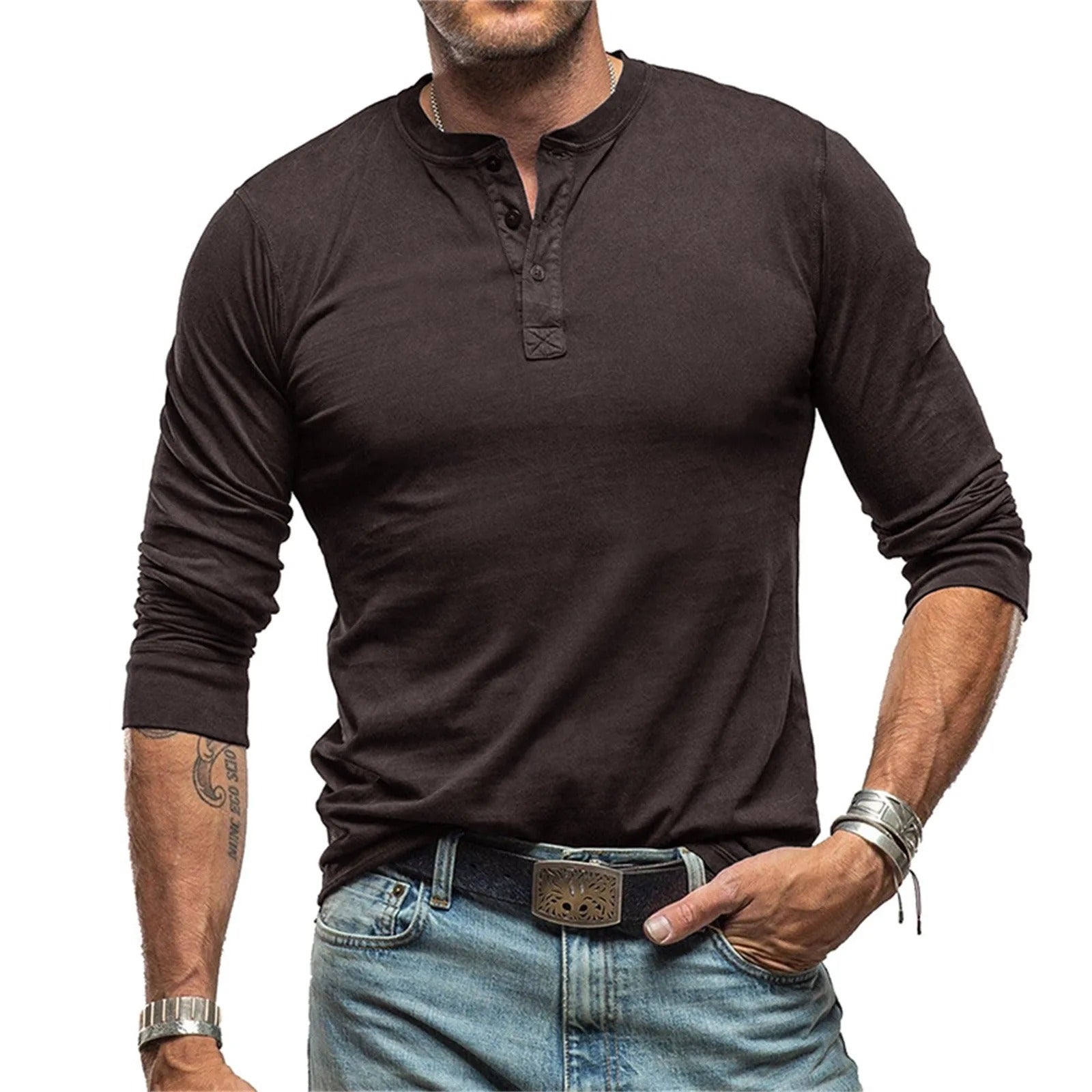 LEO｜Vintage Long-Sleeved Shirt