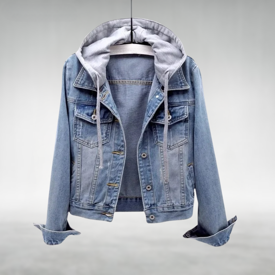 JENNIFER™ | Jeans hooded jacket