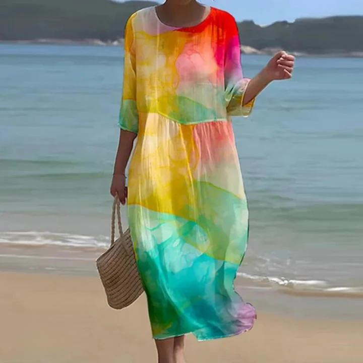 ELIZA | Elegant Floral Maxi Dress