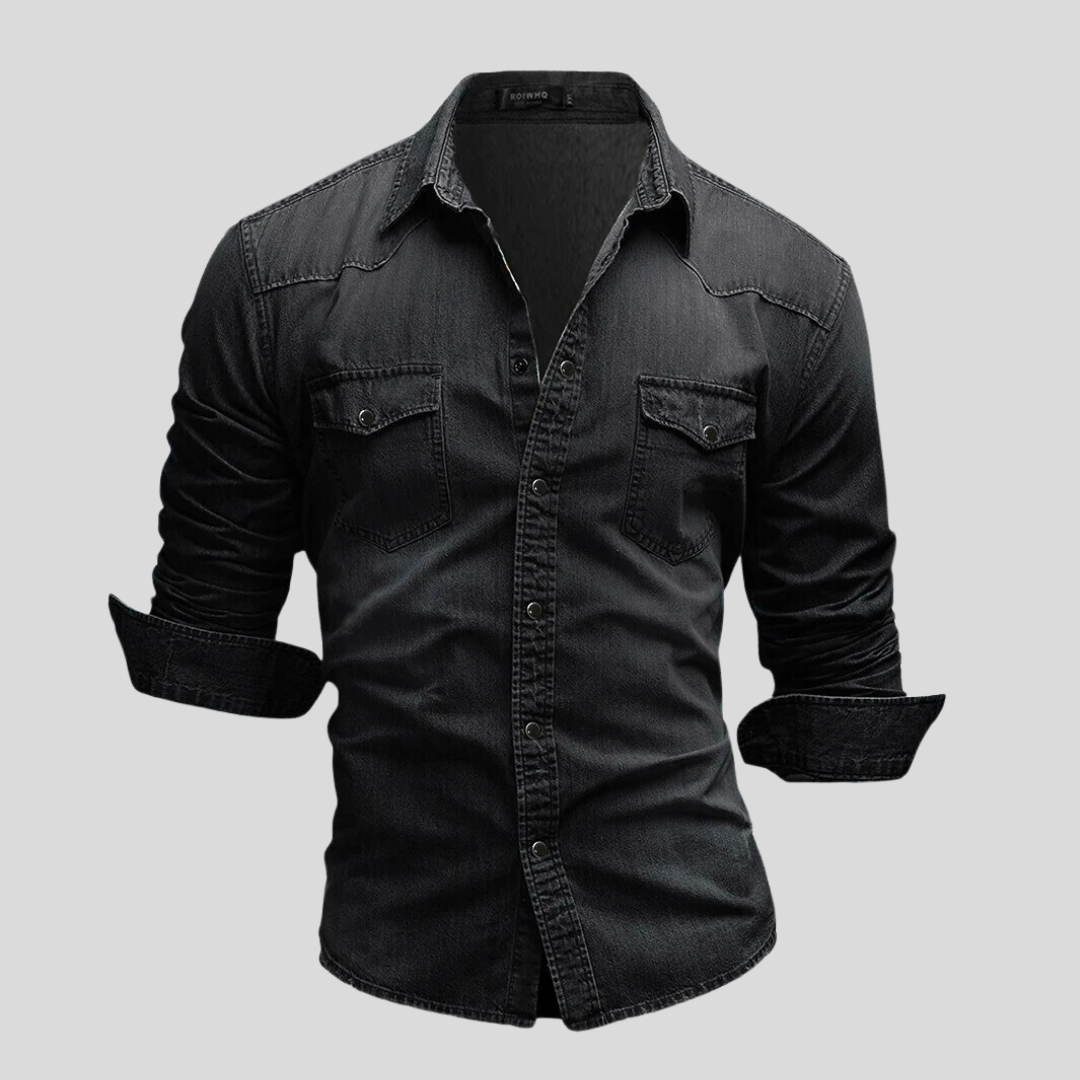 DAVID｜Modern denim shirt