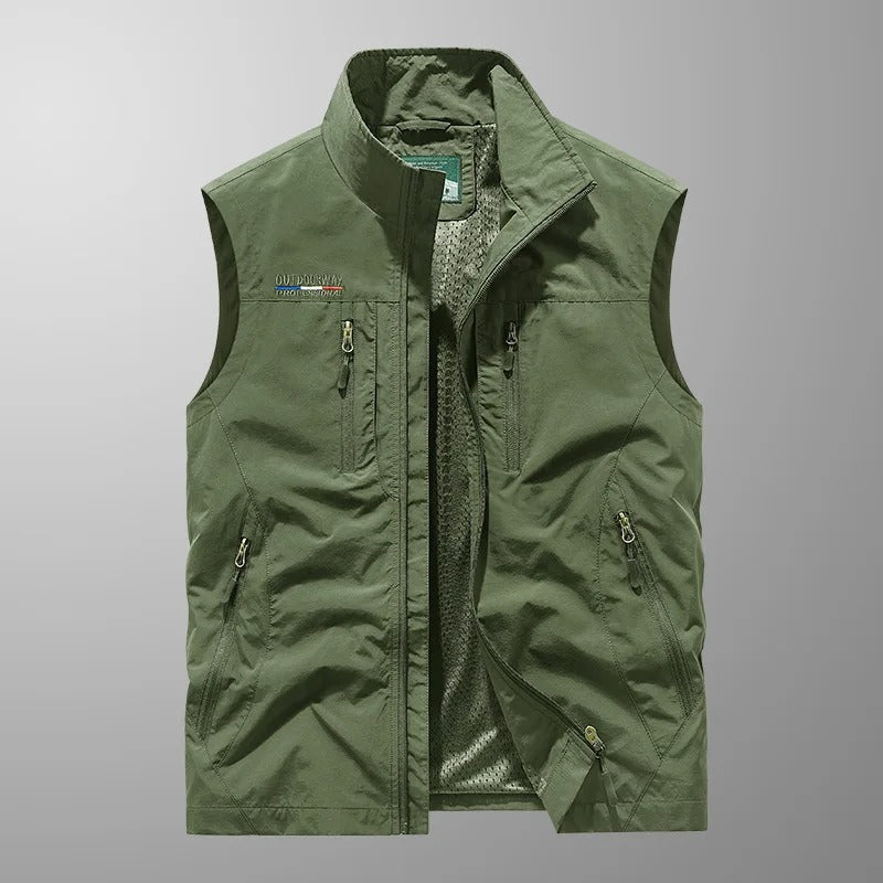 Vincent | Multi-Pocket Cargo Vest