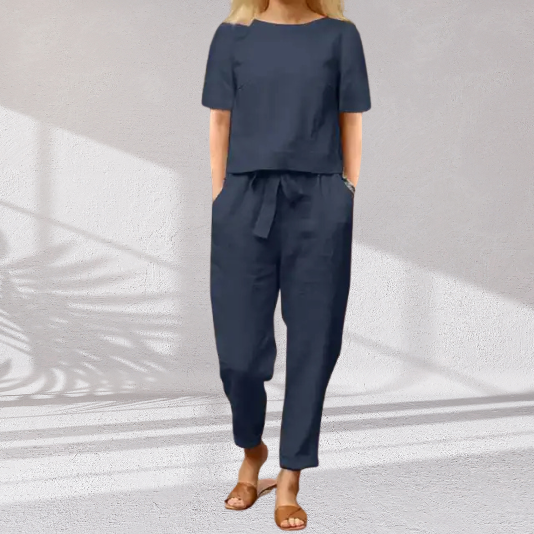 CLEA™｜Elegant Ladies Summer 2-Piece Set