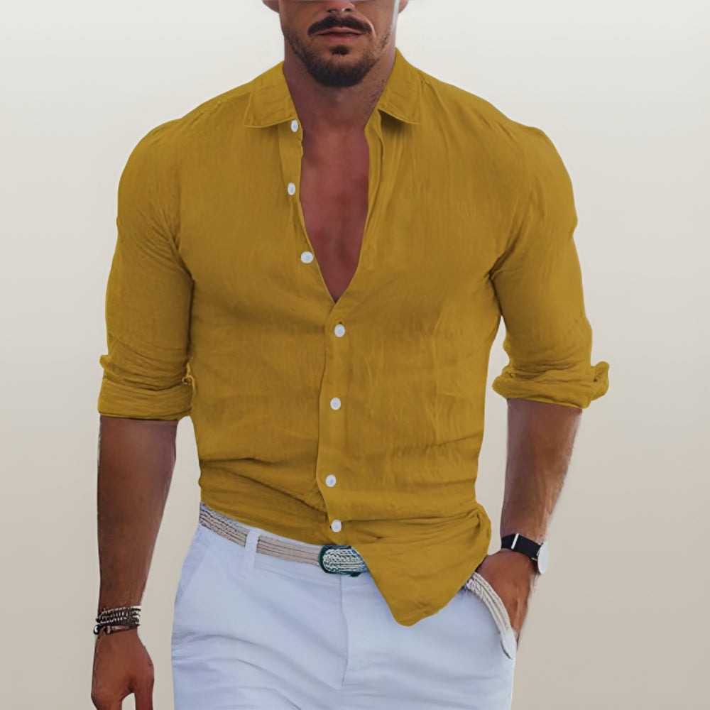 Patrick｜Lightweight long-sleeved shirt