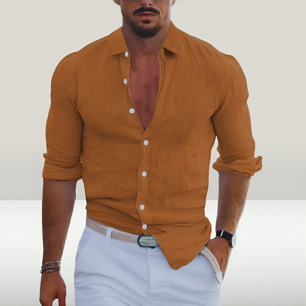 Patrick｜Lightweight long-sleeved shirt