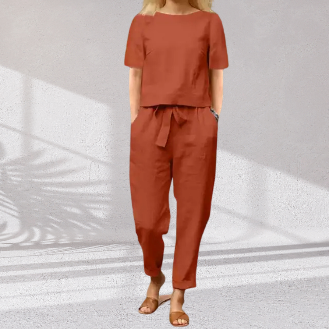 CLEA™｜Elegant Ladies Summer 2-Piece Set