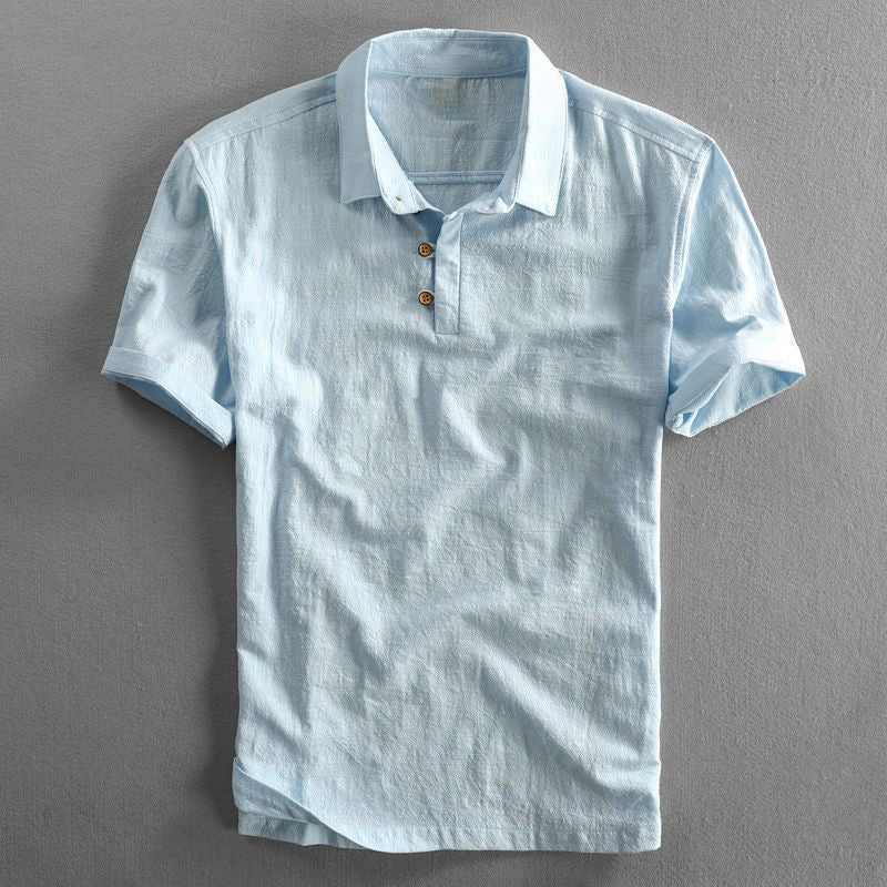 OLIVER｜Linen Polo