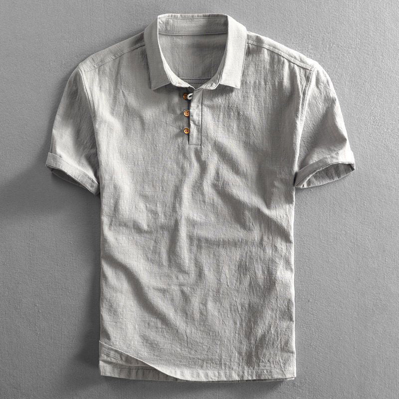 OLIVER｜Linen Polo