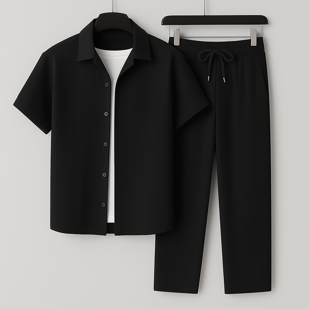 OLIVER｜Relaxed linen two-piece set