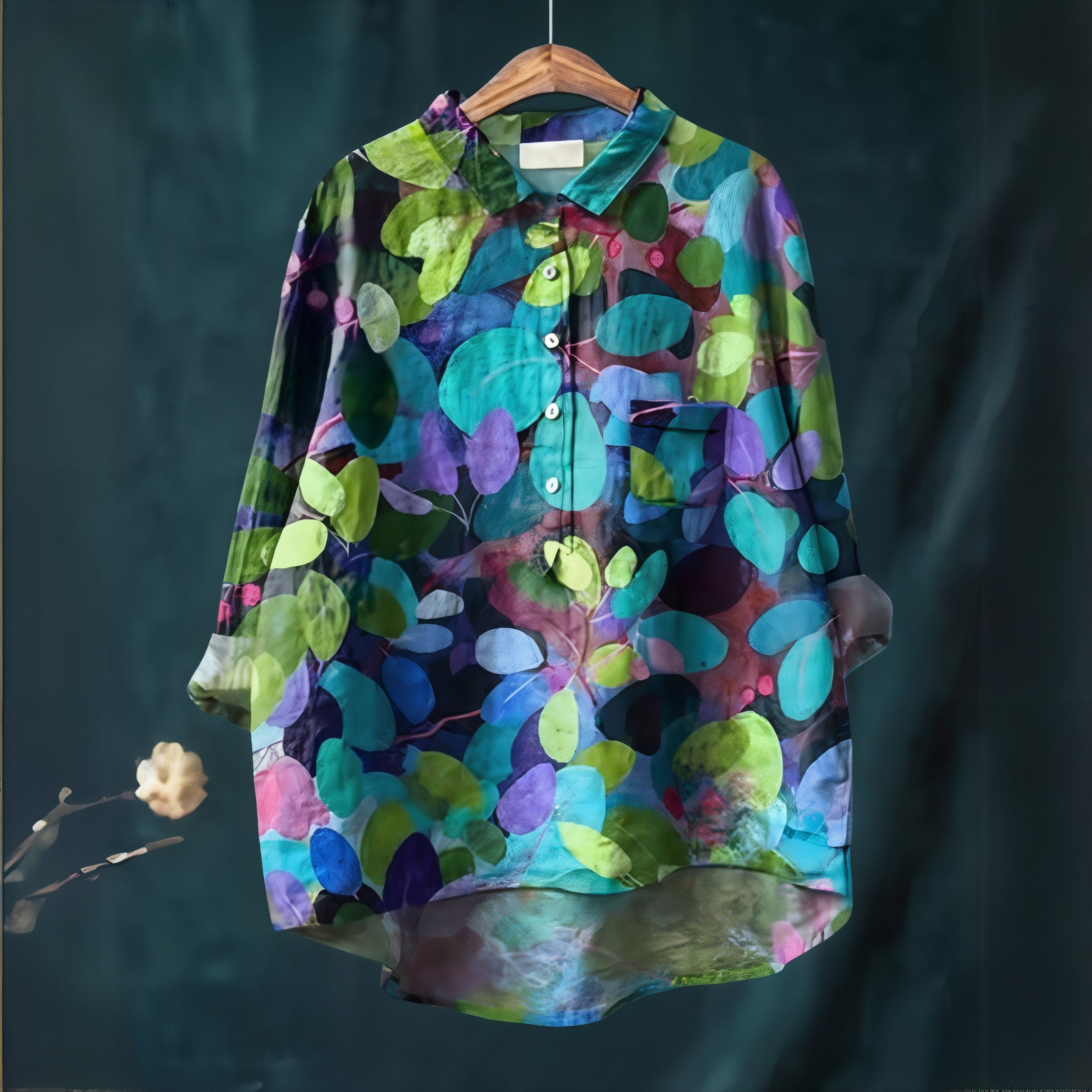 IVY｜Romantic Floral Print Blouse