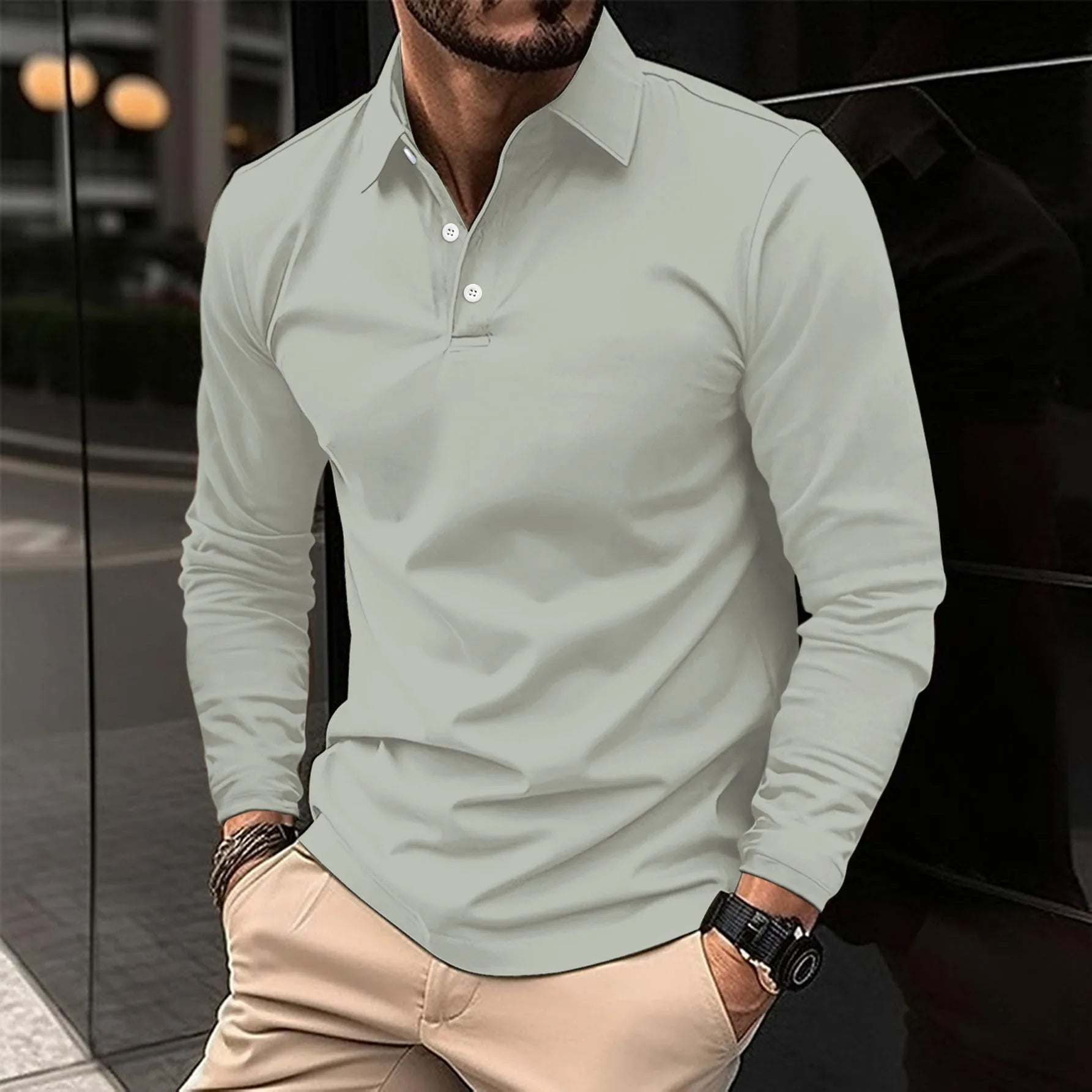 JOHN｜Premium Long Sleeve Shirt