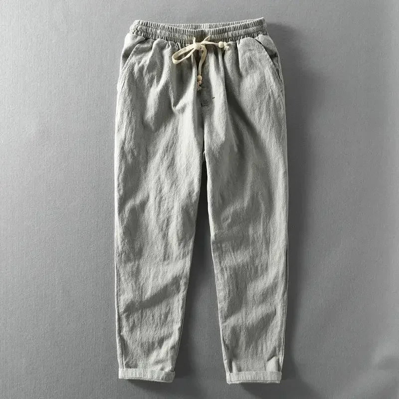 EDWARD｜Men's Linen Trousers
