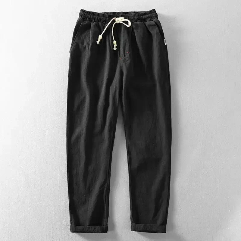 EDWARD｜Men's Linen Trousers