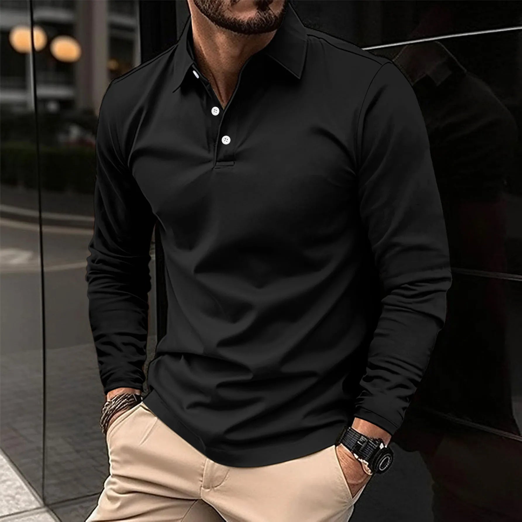 JOHN｜Premium Long Sleeve Shirt