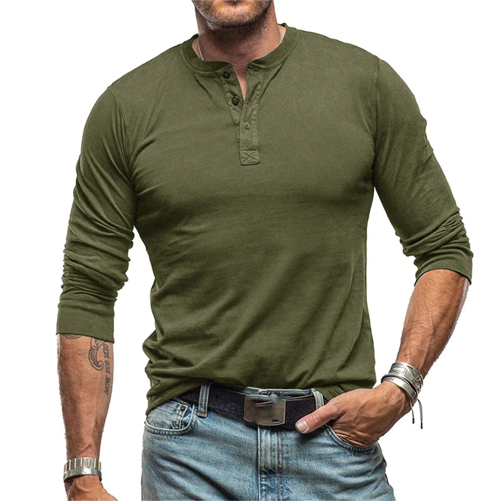 LEO｜Vintage Long-Sleeved Shirt