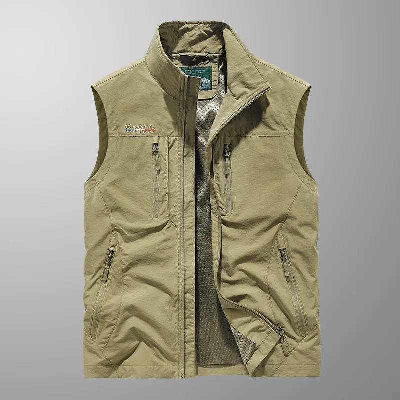 Vincent | Multi-Pocket Cargo Vest