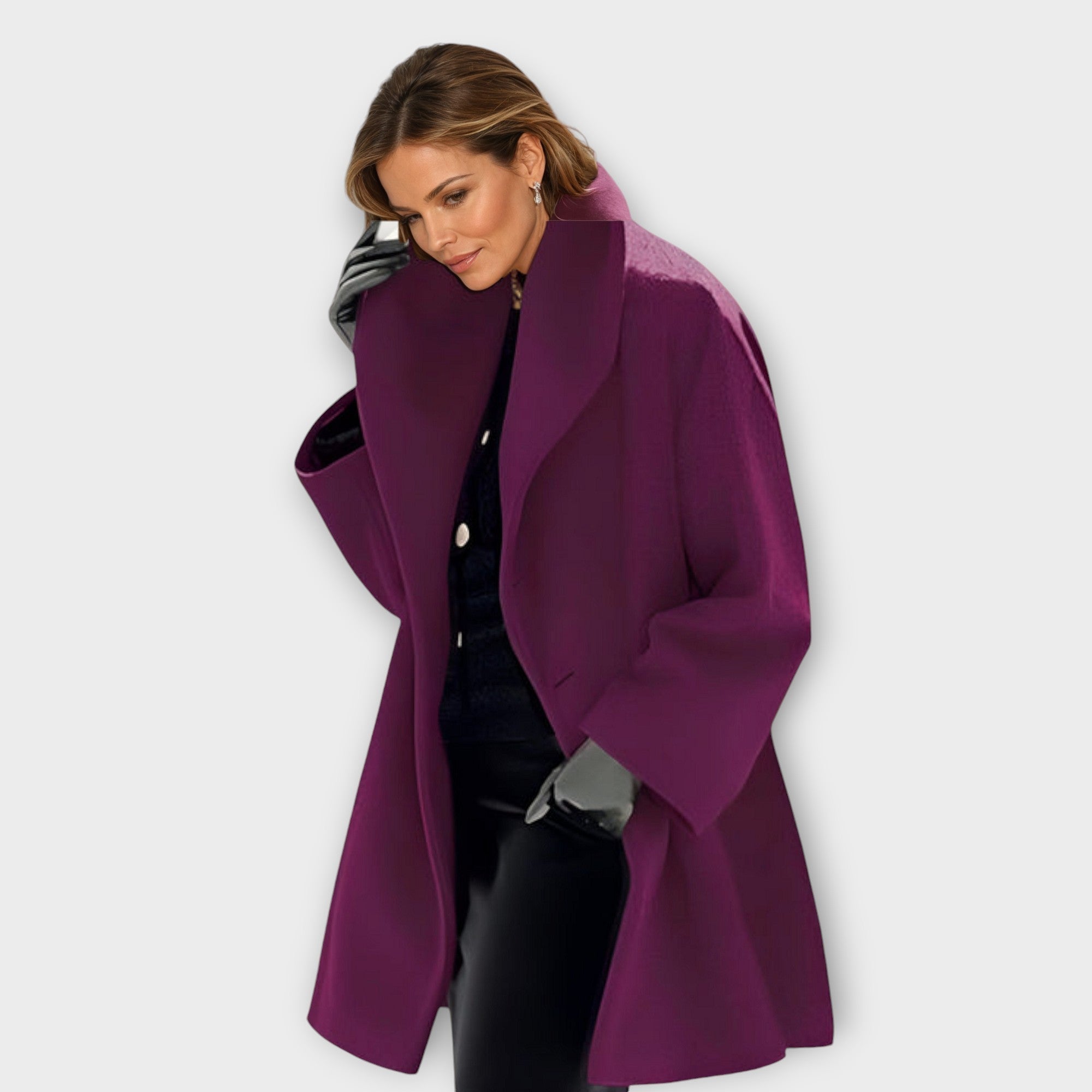 Eleanor｜Classic High Neck Coat