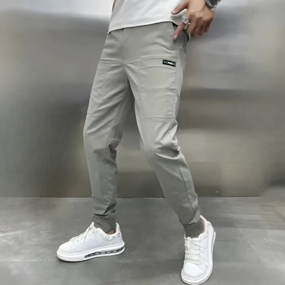 CHRISTIAN | Premium Elastic Cargo Pants for men